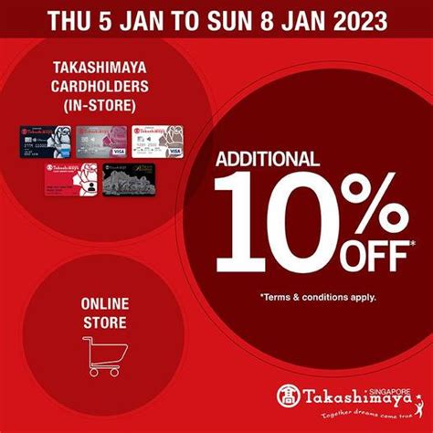 takashimaya card promotion